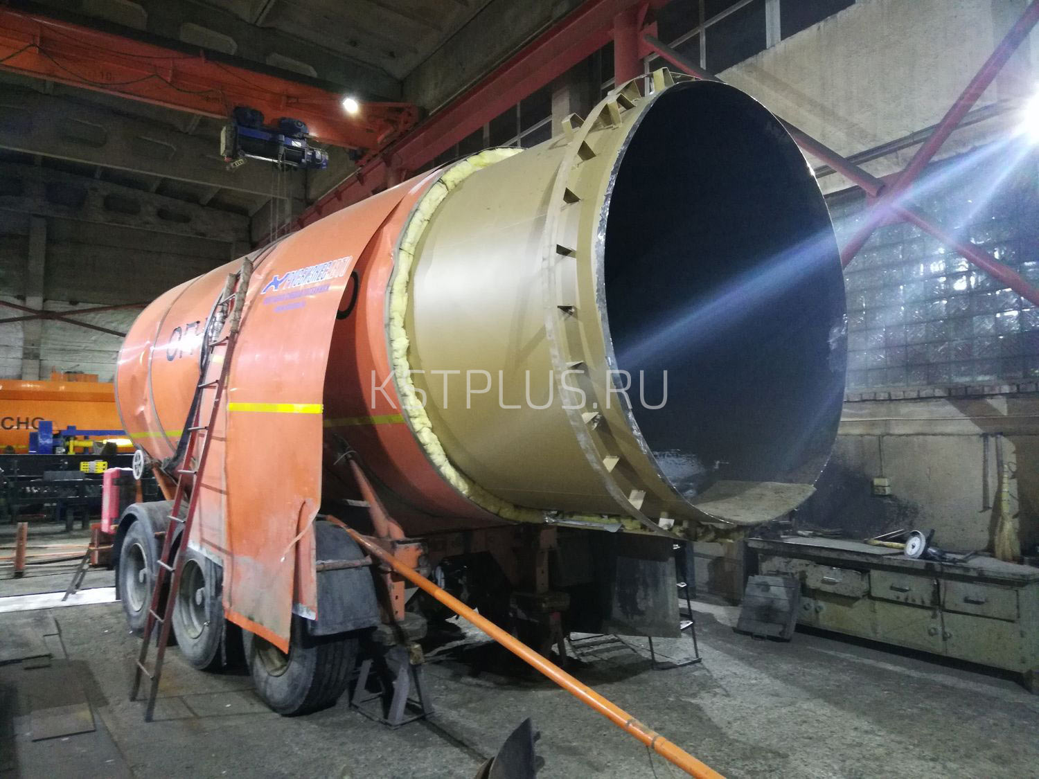 термоизоляция цистерны